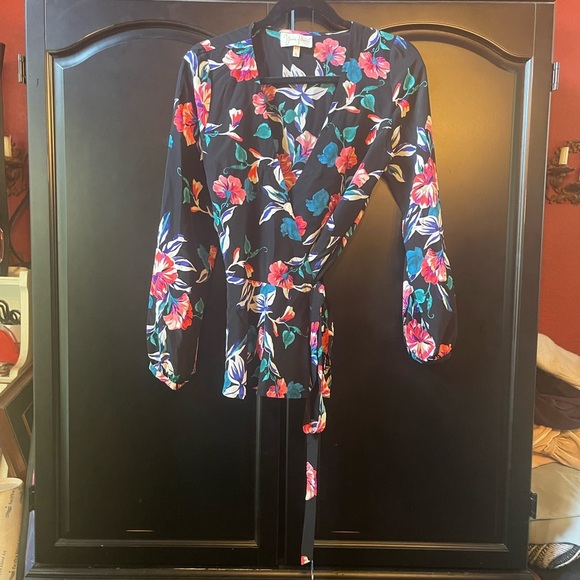 Yumi Kim Tops - Yumi Kim wrap blouse EUC